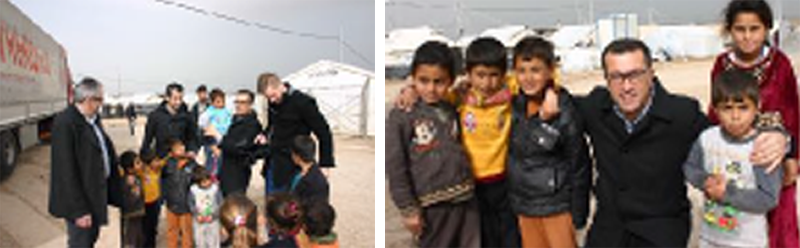 IIMSAM emergency efforts in refugee camps in Iraqi Kurdistan