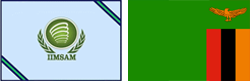 Flags of IIMSAM and Zambia