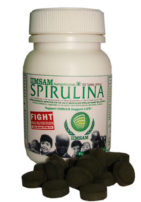 Spirulina tablets