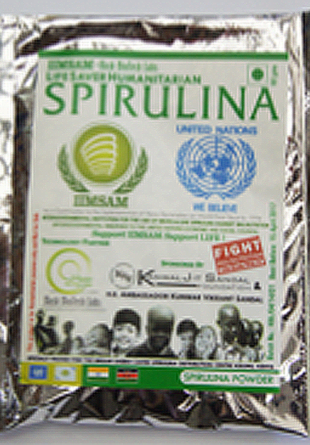 Spirulina packet