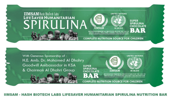 Super Spirulina Fortified Nutritional Bar