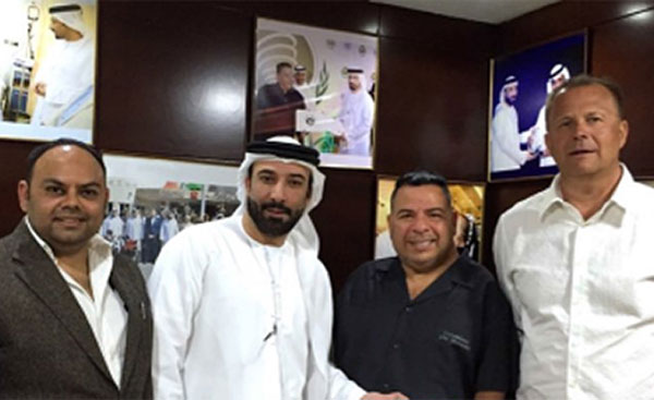 H.E. Kunwar V. Sandal, H.E. GWA Dr. Ayman Al Bayaa, SG R. Maradona, &H.E. Mr. V. Juha