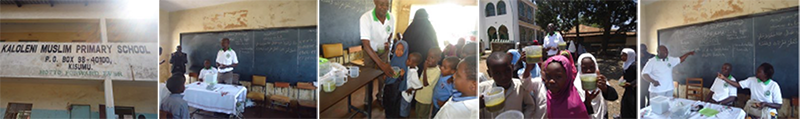 Photos from launch of feeding program at His Royal Highness Sheikh Zayed Bin Sultan Alnahyan Spirulina Feeding Center Kisumu - Kenya