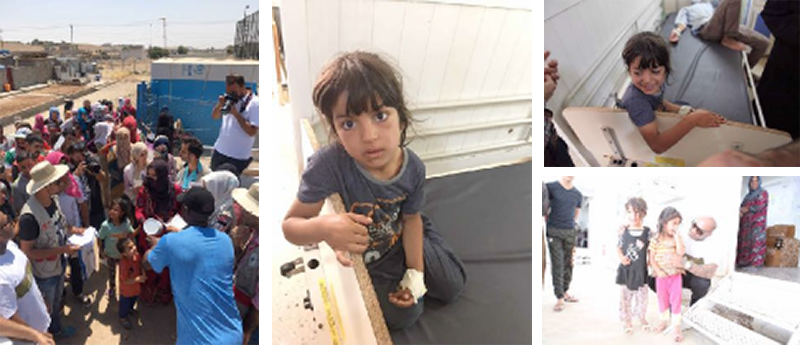 K2Rhym Visits Field Hospitals in Kurdistan